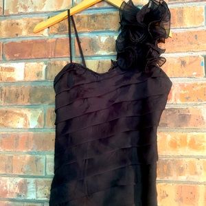 One shoulder dressy top Juniors Large